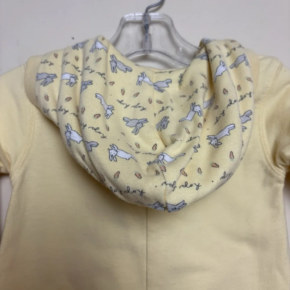 Little Garden 1998 Gymboree Vintage Rainbow Tag Romper Infant Bunny Rabbit 6-12M